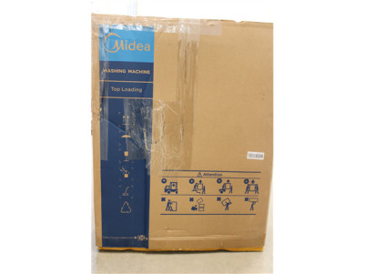 SALE OUT. Midea Washing Machine | MF100T60B/W-HR | Energy efficiency class A | Top loading | Washing capacity 6 kg | 1200 RPM | 