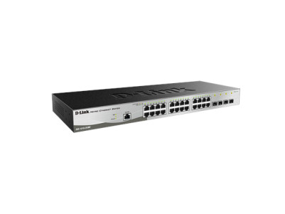 D-Link | Metro Ethernet Switch | DGS-1210-28/ME | Managed L2 | Rack mountable | Gigabit Ethernet (copper) ports quantity 24 | SF