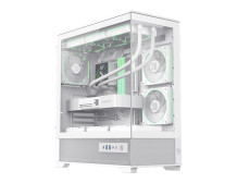 Gamemax Case | VISTA 2 AW | White | Midi Tower | Power supply included No