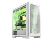 Gamemax Case | LEADER 2 WH | White | E-ATX | Power supply included No