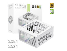Gamemax Power Supply, 80 PLUS, Gold | GS 650G WH | 650 W