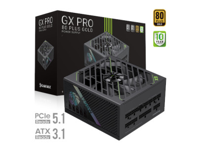 Gamemax Power Supply, 80 PLUS, Gold | GX PRO 1250G | 1250 W
