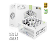 Gamemax Power Supply, 80 PLUS, Gold | GX PRO 1250G WH | 1250 W