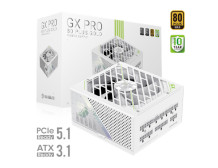 Gamemax Power Supply, 80 PLUS, Gold | GX PRO 1050G WH | 1050 W
