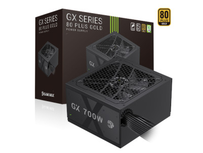 Gamemax Power Supply, 80 PLUS, Gold | GX 700G | 700 W