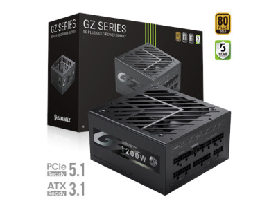 Gamemax Power Supply, 80 PLUS, Gold | GZ 1200G | 1200 W
