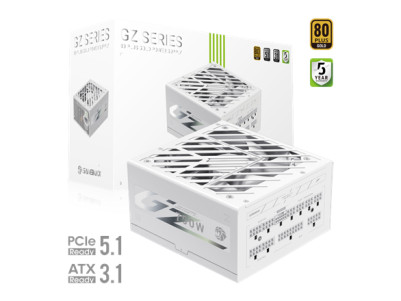 Gamemax Power Supply, 80 PLUS, Gold | GZ 750G WH | 750 W
