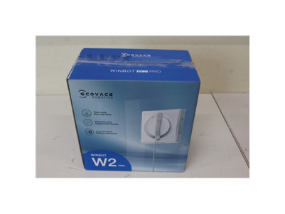 SALE OUT. Ecovacs Window Cleaning Robot | WINBOT W2 PRO | Corded | 2800 Pa | White | DAMAGED PACKAGING, USED, DIRTY, SCRATCHED, 