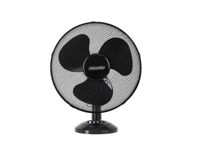 Mesko | Fan | MS 7308 | Table Fan | Black | Diameter 23 cm | Number of speeds 2 | Oscillation | 30 W