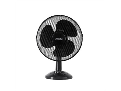 Mesko | Fan | MS 7309 | Table Fan | Black | Diameter 30 cm | Number of speeds 3 | Oscillation | 40 W