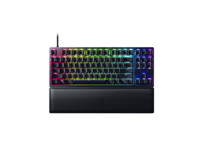Razer | Huntsman V2 Tenkeyless | Gaming keyboard | Wired | Optical Gaming Keyboard | RGB LED light | US | Clicky Purple Switch