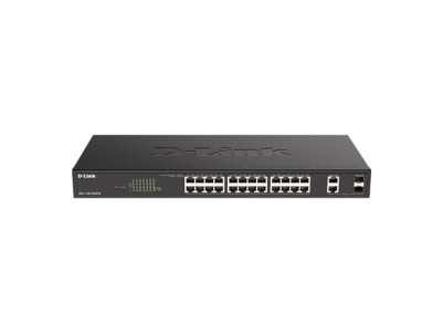 D-Link | DGS-1100 Series Gigabit Smart Managed Switches | DGS-1100-26MPV2 | Managed L2 | Desktop/Rackmountable