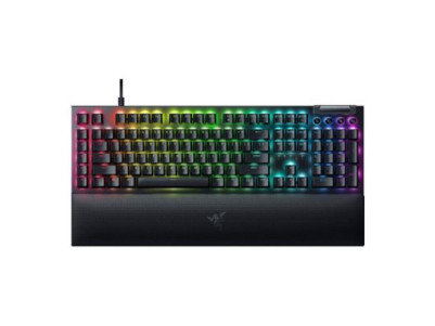 Razer | BlackWidow V4 | Mechanical Gaming keyboard | Wired | RGB LED light | US | Yellow Switches | Black