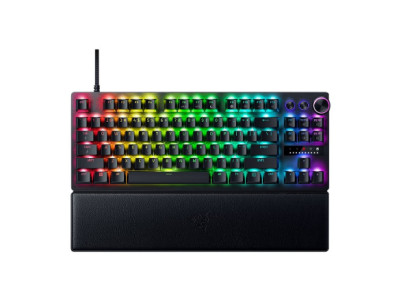 Razer | Huntsman V3 Pro Tenkeyless | Gaming Keyboard | Wired | US | Analog Optical | Black
