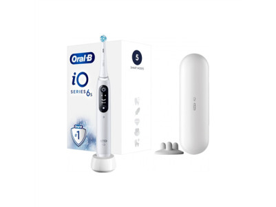 Oral-B Electric Toothbrush | iO6 | Rechargeable | For adults | Number of brush heads included 1 | Number of teeth brushing modes