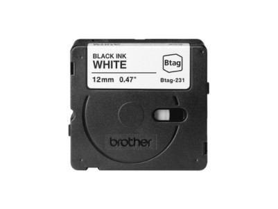 Brother BTAG-231 | Black on White | Btag