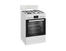 Whirlpool Cooker | W6G8LMSWW | Hob type Gas | Oven type Electric | White | Width 60 cm | Depth 60 cm | 72 L