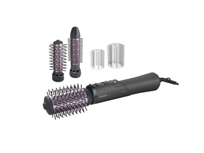 Philips Hot Air Styler | BHA715/00 7000 Series | Ion conditioning | Number of heating levels 3 | 1000 W | Dark charcoal gray/Lig