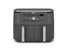 Dual Zone Airfryer | DZ400EU | NINJA Power 2470 W | Capacity 9.5 L | Gunmetal Grey