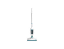 BLACK & DECKER Steam mop | FSM13E1-QS | Power 1300 W | Water tank capacity 0.38 L | White