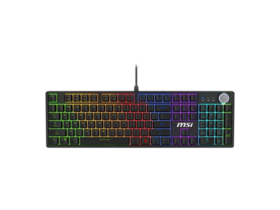 MSI FORGE GK320 RED US | Gaming keyboard | Wired | US | Mechanical RED Switches