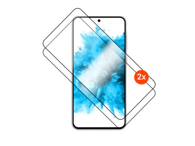 FIXED Full Cover 2,5D Tempered Glass with applicator for Samsung Galaxy A57 5G, 2 pcs, black | Fixed Full Cover 2.5D | Screen pr