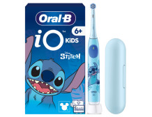 Oral-B Electric Toothbrush with Travel Case, 6Y+ | iO Kids Disney Stitch | Rechargeable | For kids | Number of brush heads inclu