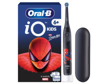 Oral-B Electric Toothbrush with Travel Case, 6Y+ | iO Kids Marvel Spiderman | Rechargeable | For kids | Number of brush heads in