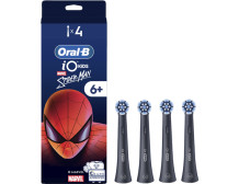 Oral-B Replacement brush heads | iO kids Refills Spiderman | Heads | For kids | Number of brush heads included 4
