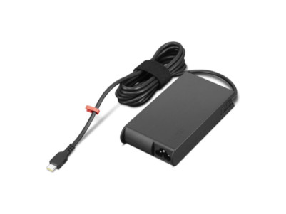 Lenovo ThinkPad Mobile Workstation 140W USB-C GaN Slim AC Adapter-EU | 1 x 24 pin USB-C | 140 W | 28 V | Power adapter