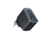 Anker Nano Charger 70W, 3 ports, Black | 2 x 24 pin USB-C, 4 pin USB Type A