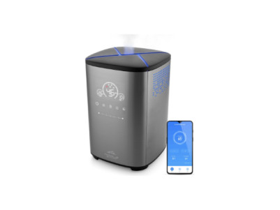 ETA Humidifier | Noble Smart 5629 90000 | 110 W | Water tank capacity 4 L | Suitable for rooms up to 50 m | Ultrasonic | Grey | 