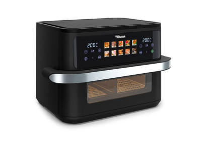 Tristar Dualzone Flex Airfryer | FR-9078 | Power 2800 W | Capacity 10 L | Hot air technology | Black