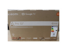 SALE OUT. Xiaomi QLED TV A Pro 2026 | 32" | Smart TV | Google TV | HD | Dark Gray | DAMAGED PACKAGING, CRACKED PLASTIC AT THE BA