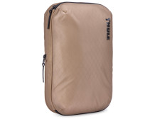 Thule Compression Packing Cube, Medium | Packing Cube | Gentle Beige