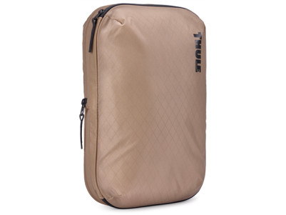 Thule Compression Packing Cube, Medium | Packing Cube | Gentle Beige