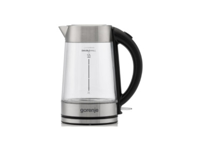 Gorenje Kettle | K17GDWII | 2200 W | Electric | 1.7 L | 360 rotational base | Stainless steel/Glass | Stainless steel/Transparen