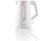 Gorenje Kettle | K17OPW | 2200 W | Electric | 1.7 L | 360 rotational base | Plastic | White