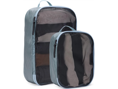 Thule Packing Cube Set, 1x Medium, 1x Small | Packing Cube | Pond Gray