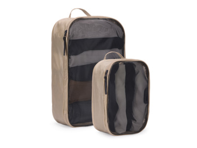 Thule Packing Cube Set, 1x Medium, 1x Small | Packing Cube | Gentle Beige