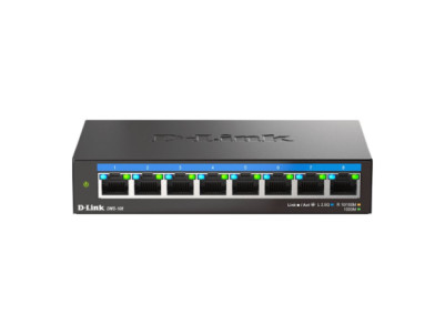 D-Link DMS-108/E | 8-Port 2.5G Multi-Gigabit Desktop Switch | Desktop | Unmanaged