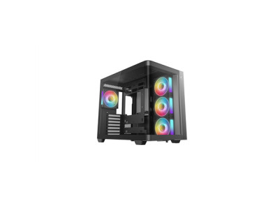 Deepcool Case | CG530U 4F | Black | Midi Tower