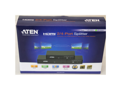 SALE OUT. Aten VS184A 4-Port 4K HDMI Splitter | SALE OUT. Aten | 4-Port 4K HDMI Splitter | VS184A | Warranty 24 month(s) | UNPAC