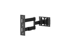 Visaro Wall mount | WMA75 Full Motion TV Mount | Maximum weight (capacity) 30 kg | Black