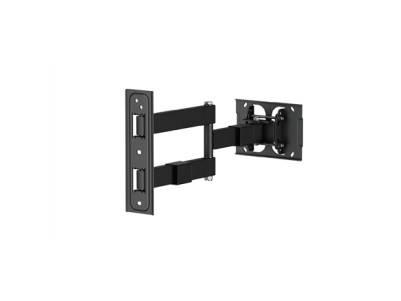 Visaro Wall mount | WMA75 Full Motion TV Mount | Maximum weight (capacity) 30 kg | Black