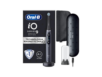 Oral-B Electric Toothbrush | iO9 Series | Rechargeable | For adults | Number of brush heads included 1 | Number of teeth brushin