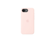 Apple iPhone 17e Silicone Case with MagSafe Soft Pink | Apple