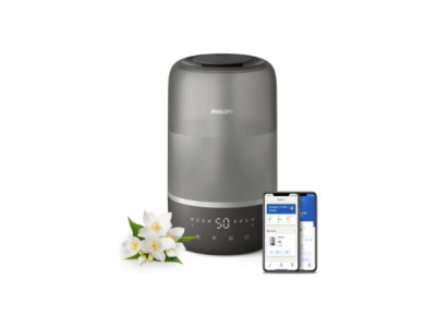 Philips | Humidifier | HU1510/03 Series 1000 | 19.6 W | Water tank capacity 3 L | Suitable for rooms up to 41 m | Ultrasonic | H