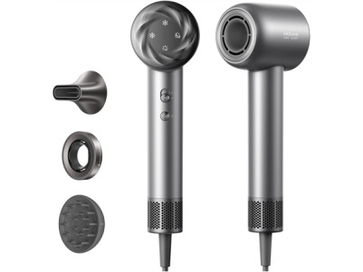 Dreame | Hair dryer | Glory Mix | 1600 W | Number of temperature settings 4 | Ionic function | Diffuser nozzle | Black