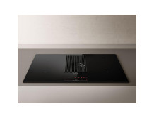 Indukcinė kaitlentė su garų rinktuvu Elica Nikolatesla Prime BL/F/83 (Nėra pakuotės)